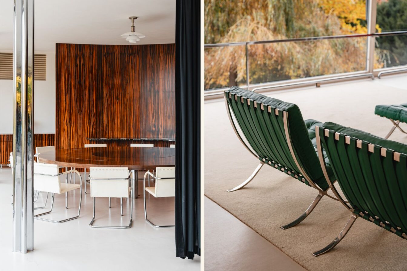 Details aus der Villa Tugendhat in Brno.