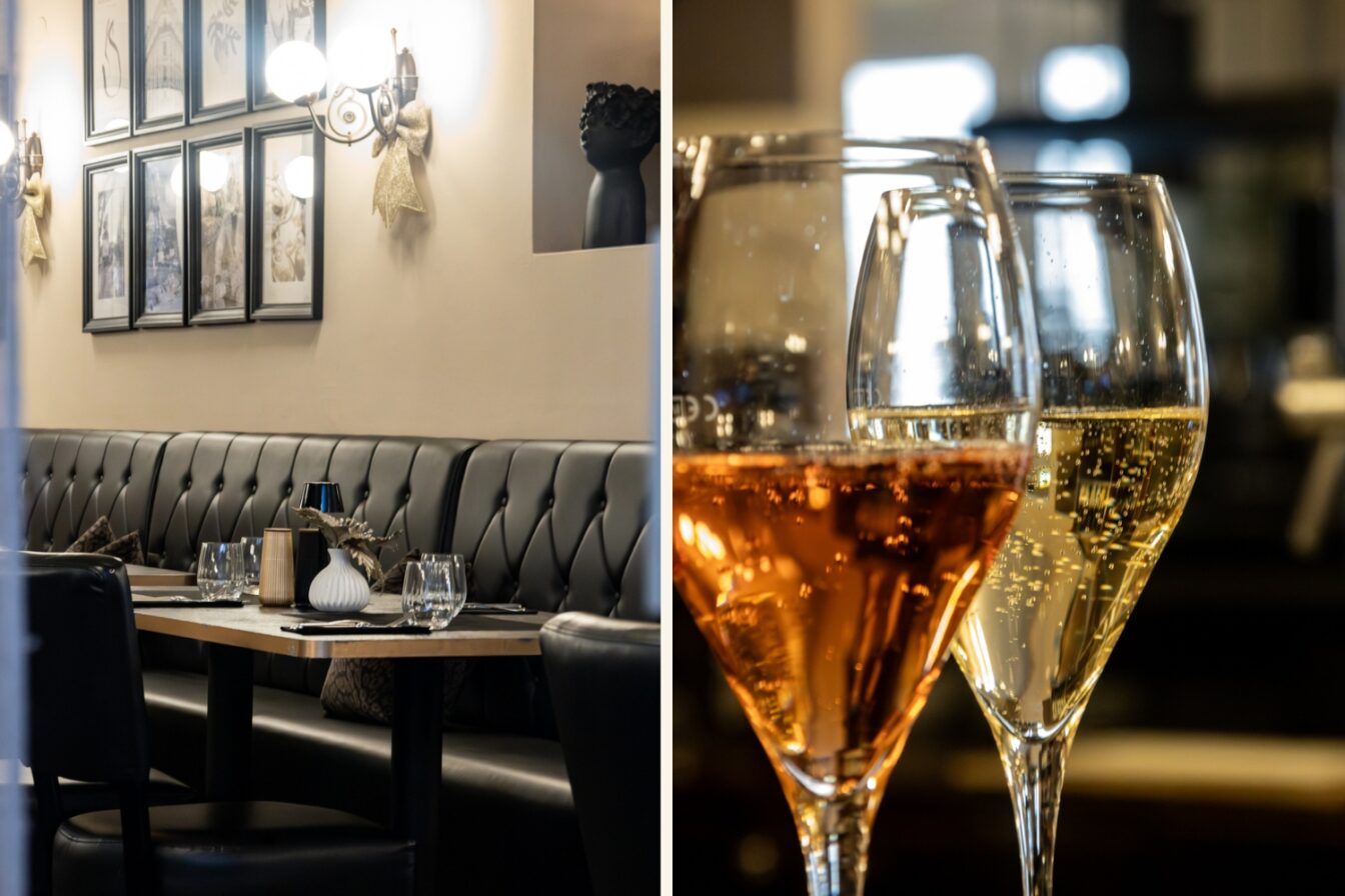 Im Coco Bistrot Cafe Bar a Vin in Linz warten französisches Flair und 1+1 Cremant sowie Vorspeise mit dem 1000things Kulinarikbuch