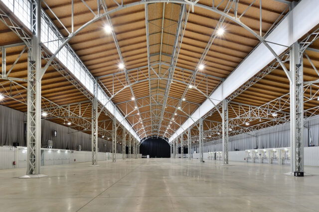 Blick in die Marx Halle im 3. Bezirk in Wien