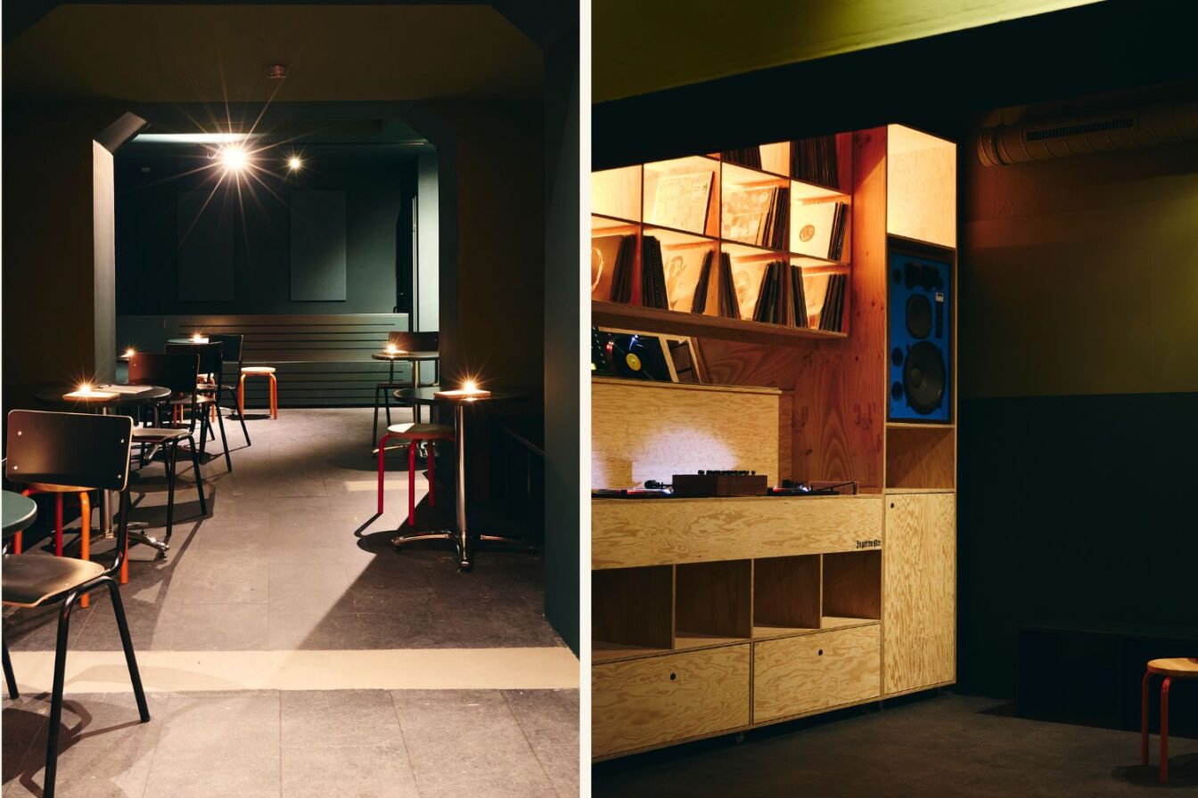 Impressionen aus der SPIN Bar in München mit Soundsystem.