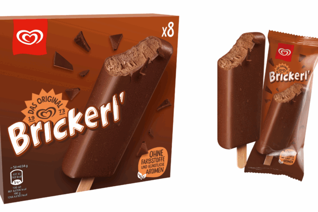 brickerl verpackung eis