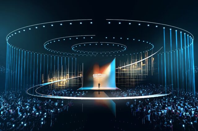 Stage Design, Vision, Musik und Regie: ORF liefert spannende Updates zum 70. Eurovision Song Contest - Der ORF präsentierte bei einem umfassenden Medienupdate am 16. Dezember in der Wiener Stadthalle die neuesten Entwicklungen zum 70. Eurovision Song Contest in Wien. Höhepunkt der Medienveranstaltung war die Präsentation des Stage Designs der großen ESC-Bühne für die Shows im Mai. Darüber hinaus informierten ORF-Generaldirektor Roland Weißmann, ORF-Programmdirektorin Stefanie Groiss-Horowitz und ESC-Executive-Producer Michael Krön u. a. über die Vision des ORF zum Song Contest, Show-Elemente wie Regie, Musik und Licht sowie über den aktuellen Stand zum Ticketing. Das Medienupdate wurde von Alexandra Maritza Wachter moderiert und auf ORF ON live gestreamt. Dort ist die Sendung on demand abrufbar. - Im Bild: Visualisierung des Bühnendesigns. Foto: ORF/Wieder Design Studios. Veröffentlichung honorarfrei nur für redaktionelle Berichterstattung in Sendungszusammenhang und mit Copyrightangabe. Kontakt: foto@orf.at