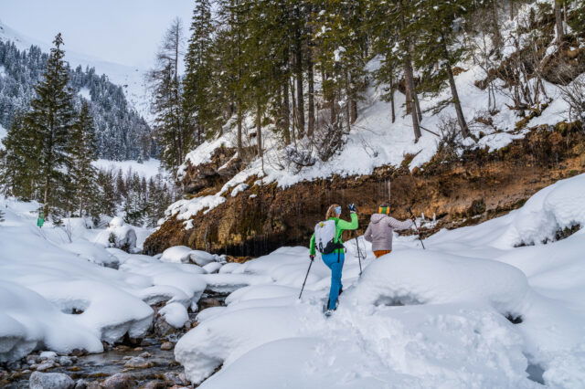 Triefen Hinterthal im Winter: Eine Winterweit-Wanderung im Schnee am Hochkönig
