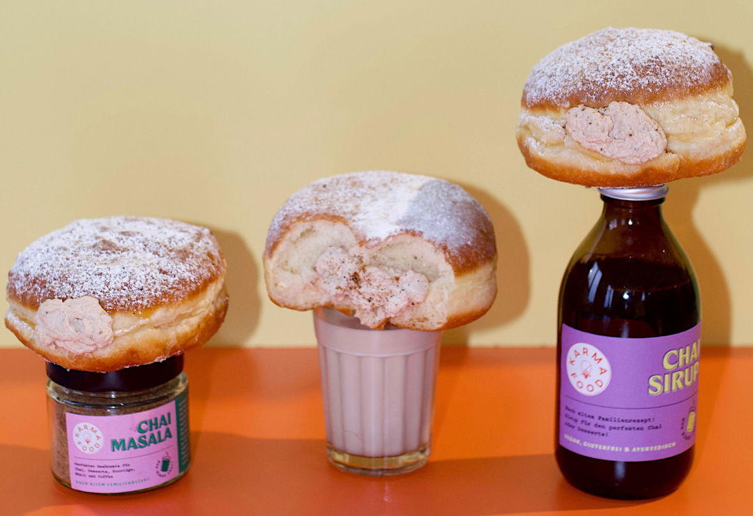 der Chai Masala Krapfen von Karmafood