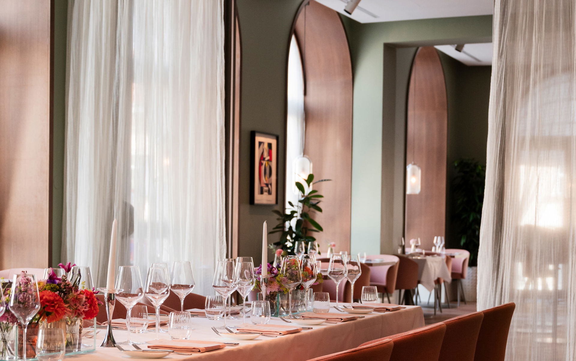 Galerie in der Veranda Brasserie & Bar