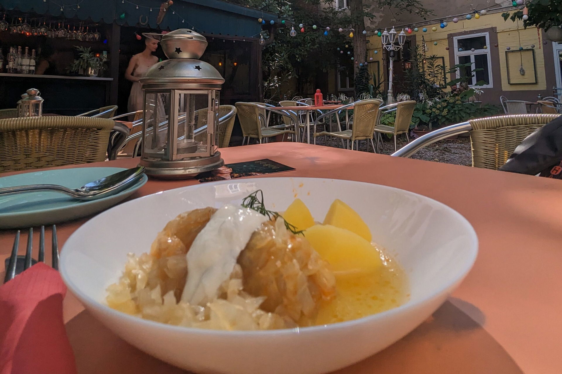 Gastgarten Shalimar Sarma Wien