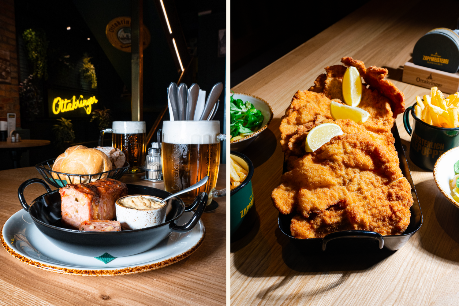 Schnitzel in der Zapfmeisterei (c) Huth Gastronomie