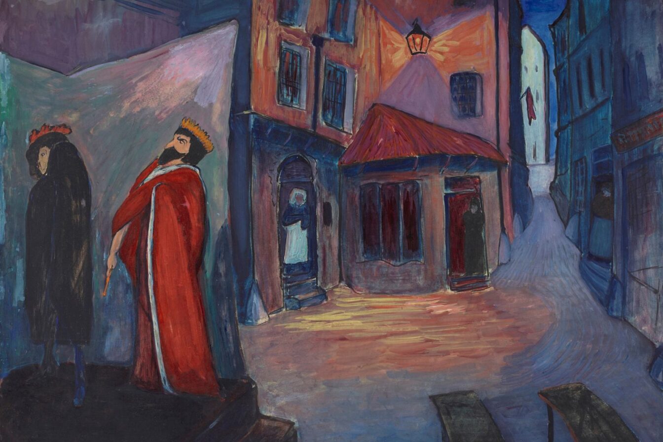 5_Lenbachhaus_Marianne von Werefkin, In die Nacht hinein, 1910, Städtische Galerie im Lenbachhaus und Kunstbau München / Lenbachhaus Munich, Ankauf des / Acquisition of Förderverein Lenbachhaus e. V. 2018