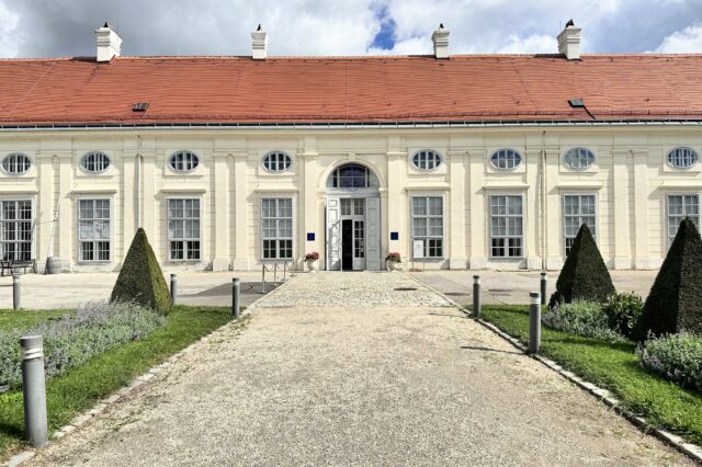 das Schloss Augarten in Wien