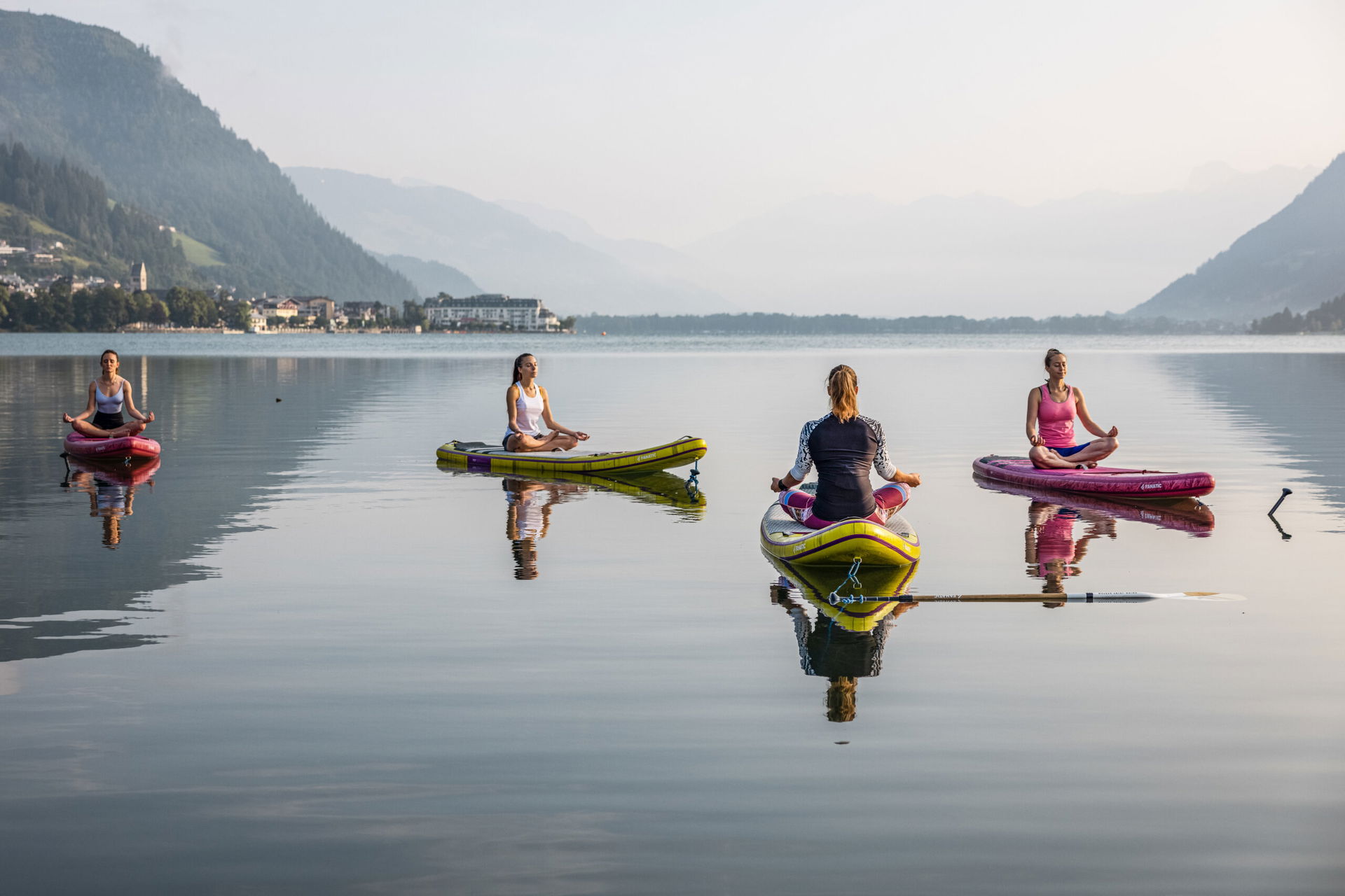 SUP Yoga am Zeller See
