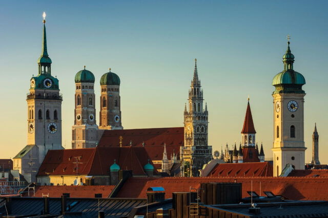 Türme der Münchener Innenstadt © München Tourismus Joerg Lutz