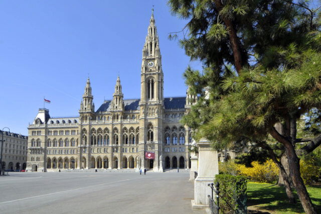Wiener Rathaus at Rathausplatz, 1010 Vienna