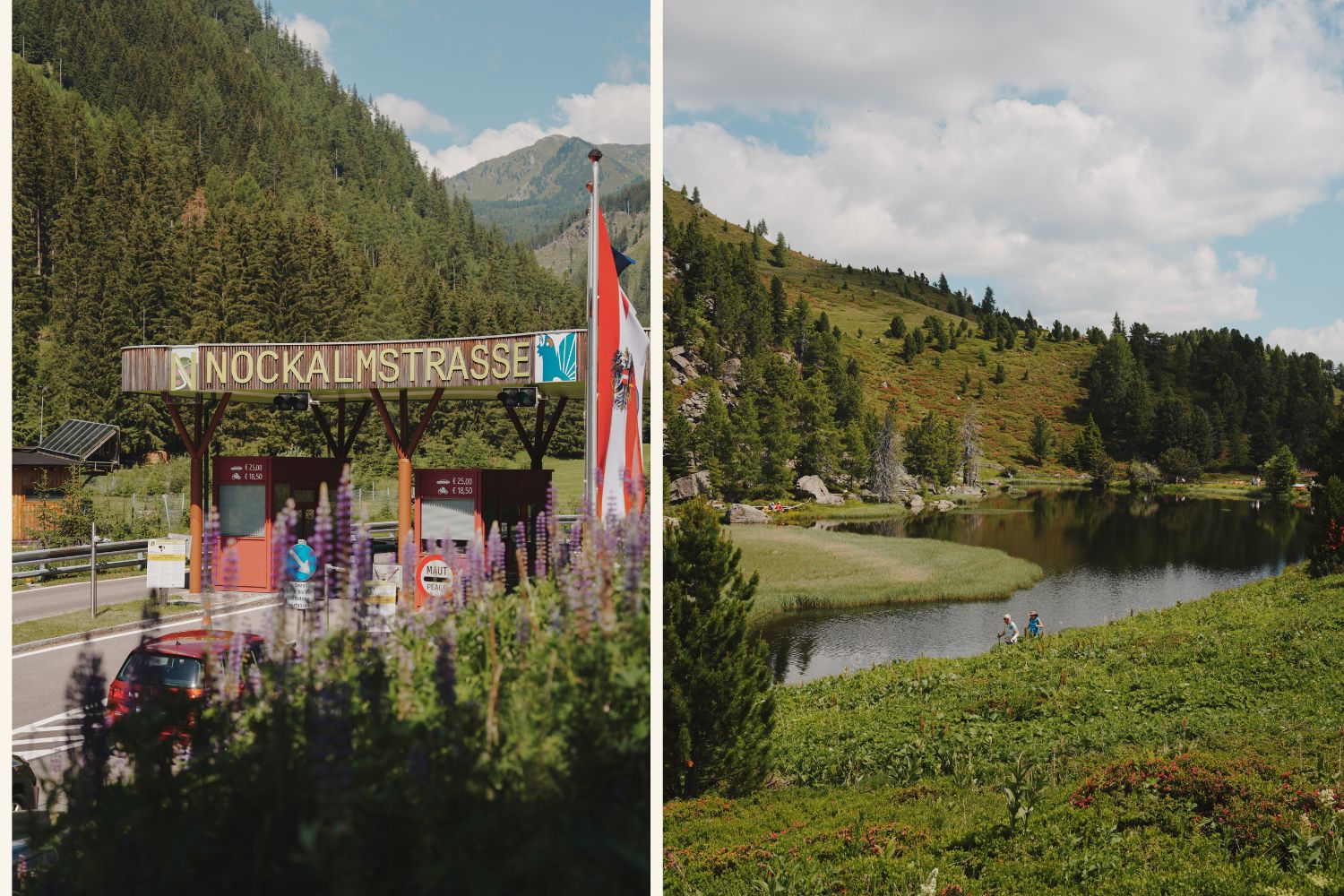Roadtrip an der Nockalmstraße