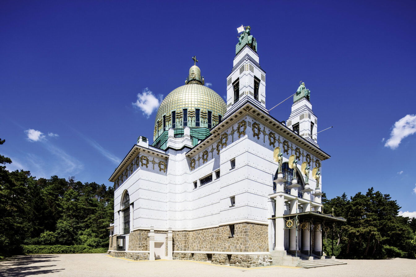 Sehenswürdigkeit in Wien: Kirche am Steinhof / Church of St. Leopold (designed by Otto Wagner), 1140 Wien