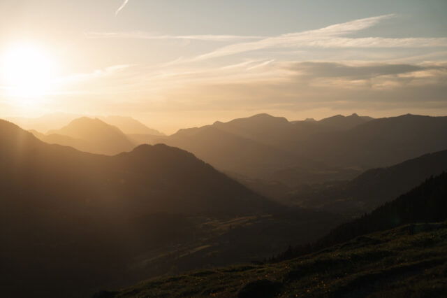 Bergblick von der Stuhlalm