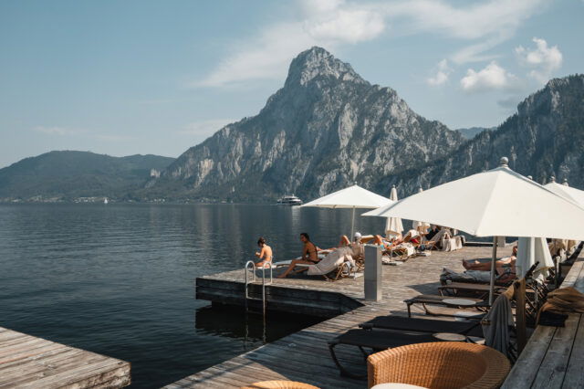 Hotel am Traunsee mit Badeplatz