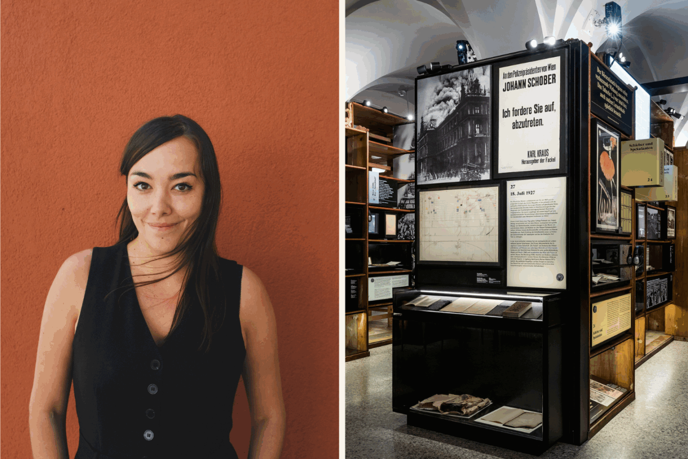 Slampoetin Yasmo und ein Einblick ins Literaturmuseum in der Österreichischen Nationalbibliothek.