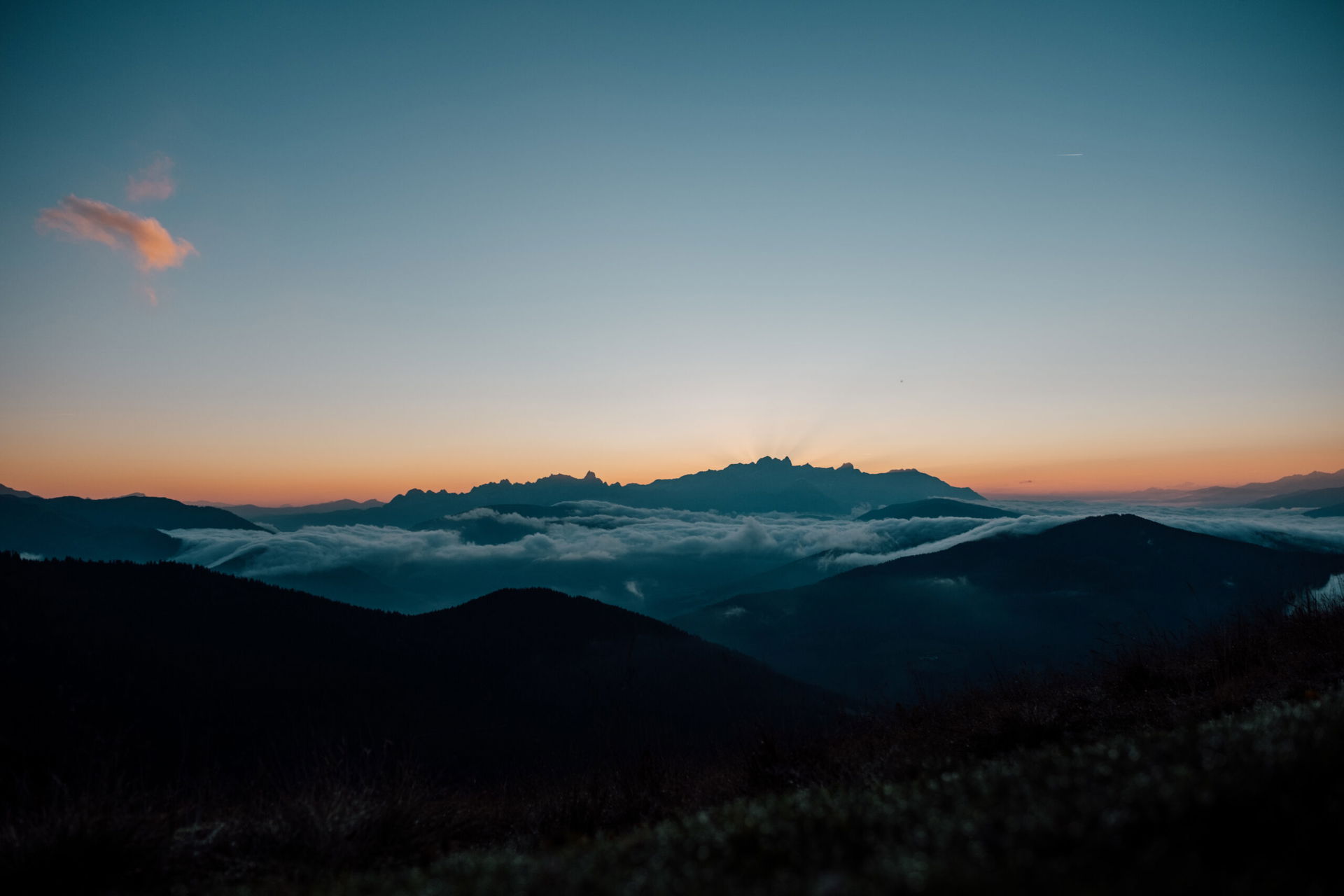 Bergpanorama in St. Johann in Salzburg