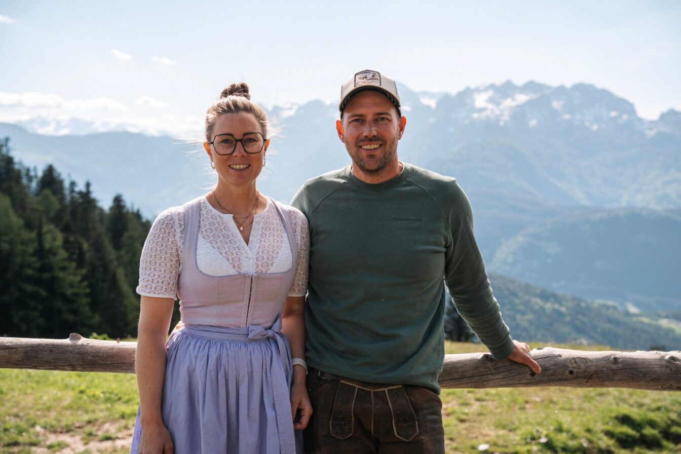Stephan und Tina von der Stuhlalm