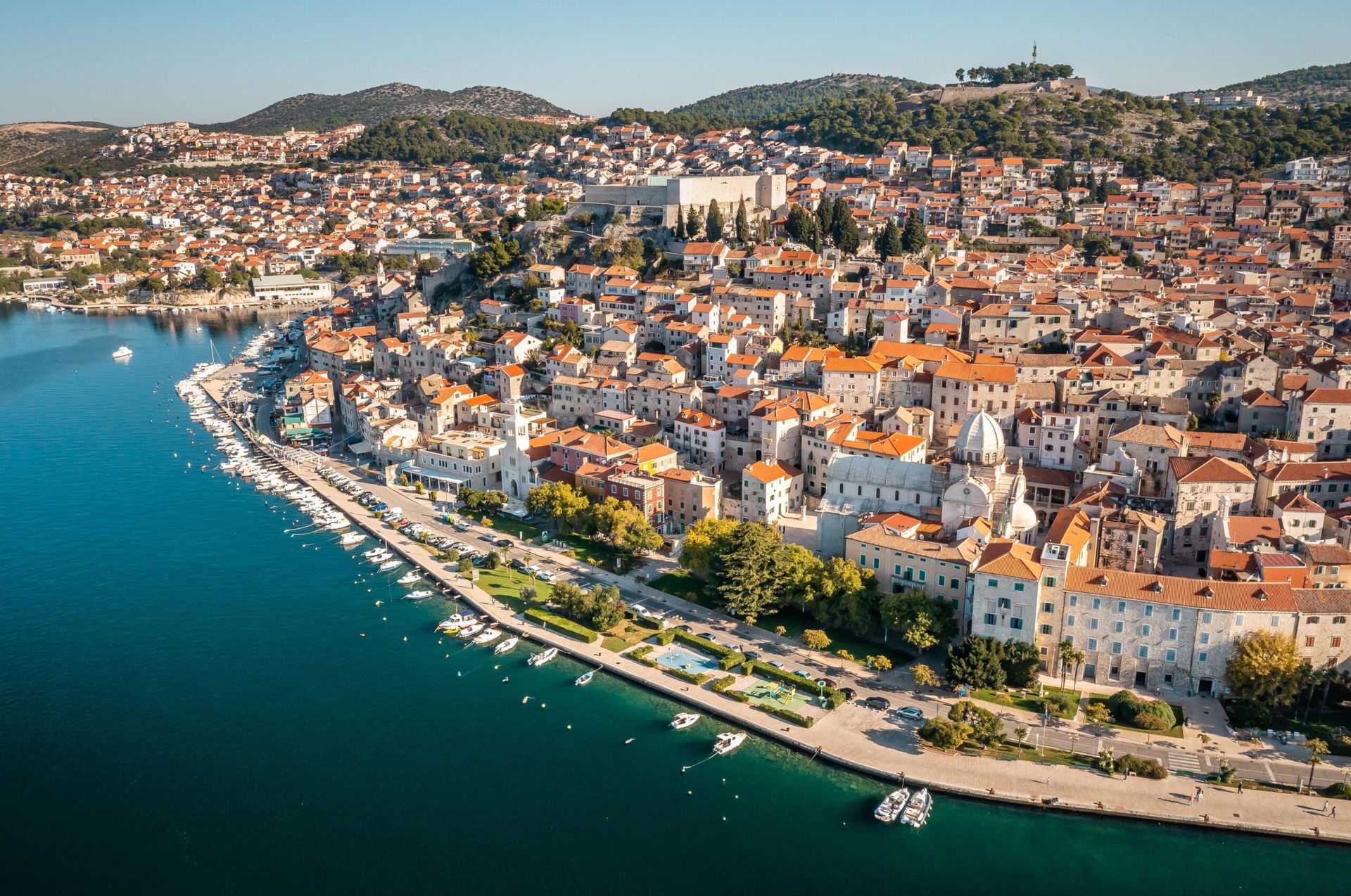 Die Kathedrale von St. Jakob, Šibenik in Kroatien