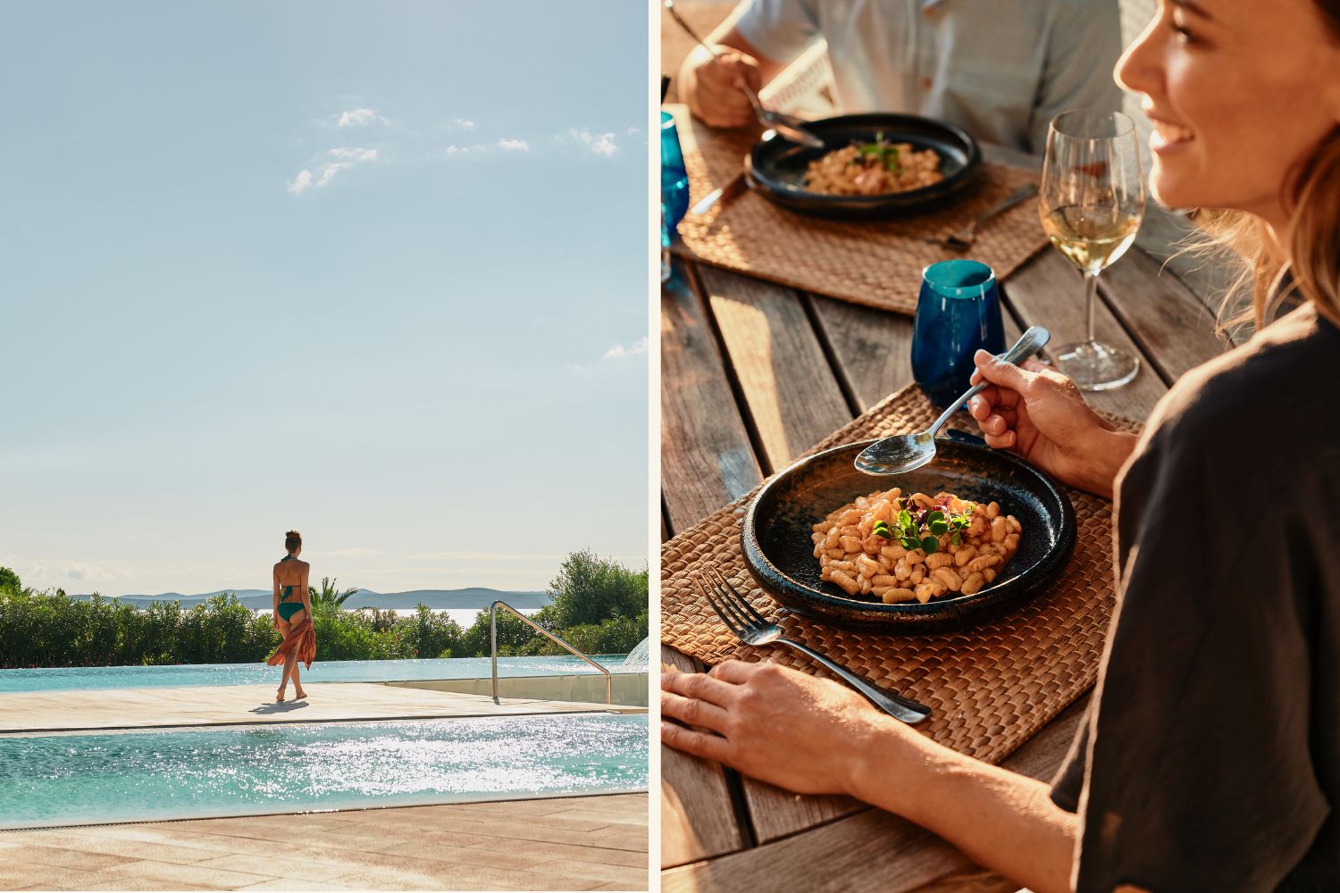 Falkensteiner Hotel Pool und Kulinarik