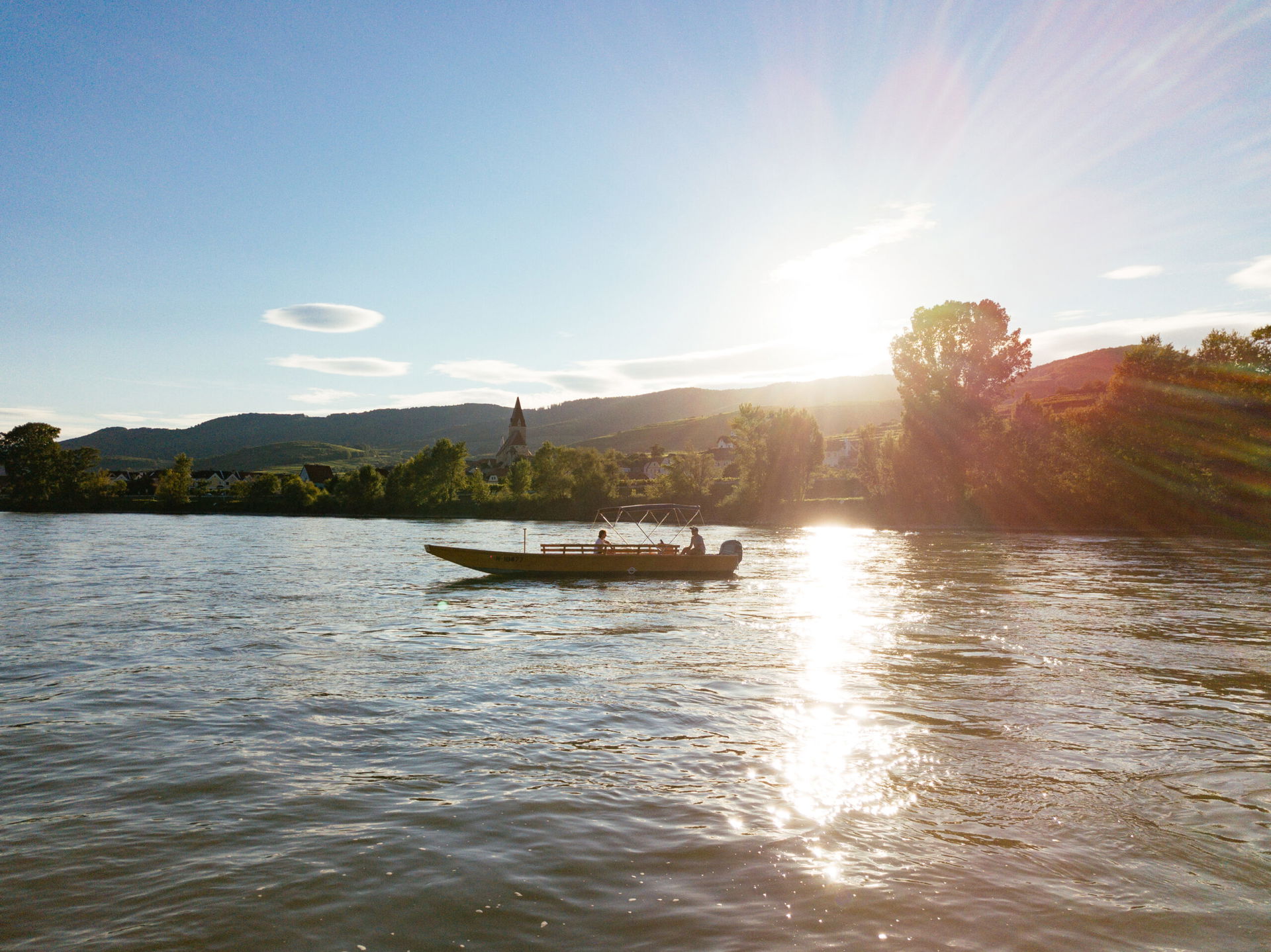 Bootstour auf der Wachau in Niederösterreich