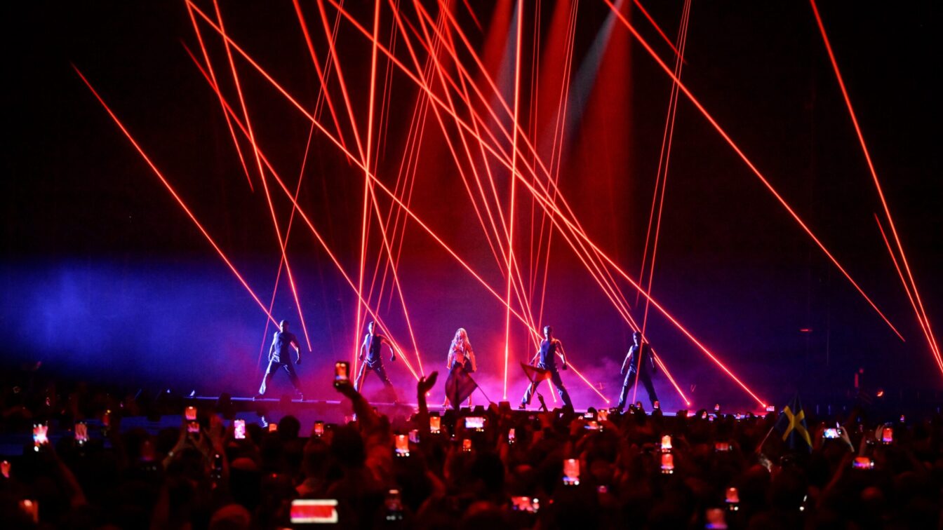 Eurovision Song Contest 2026 - Semifinale 1 – live - Im ersten Halbfinale des Eurovision Song Contest 2026 treten in der Wiener Stadthalle 15 Länder an. Zu sehen live am 12. Mai 2026 ab 21.00 Uhr in ORF 1 und auf ORF ON. - Im Bild: FELICIA aus Schweden mit "My System".