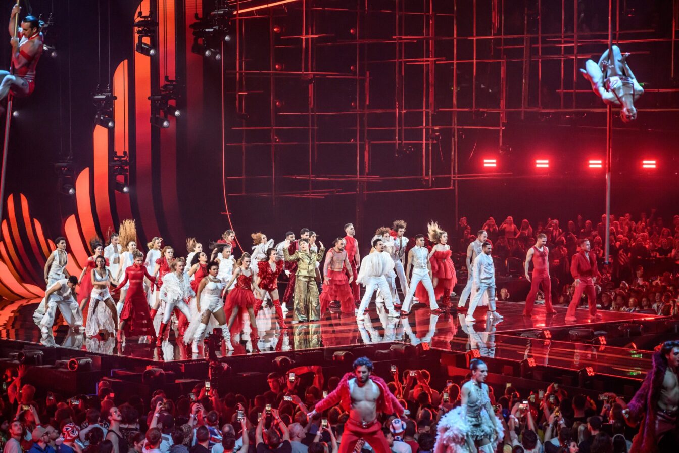 Eurovision Song Contest 2026 - Finale Show Kritik - live - 25 Länder wetteifern darum, die Nachfolge des Vorjahressiegers JJ anzutreten. - Im Bild: ESC-Vorjahressieger JJ verbindet in der Eröffnungsnummer „The Queen of the Night“ seine außergewöhnliche Stimme mit musikalischen Elementen aus der Welt Mozarts und seiner eigenen Musik. 