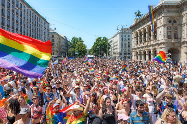Pride Events in Wien: Regenbogenparade