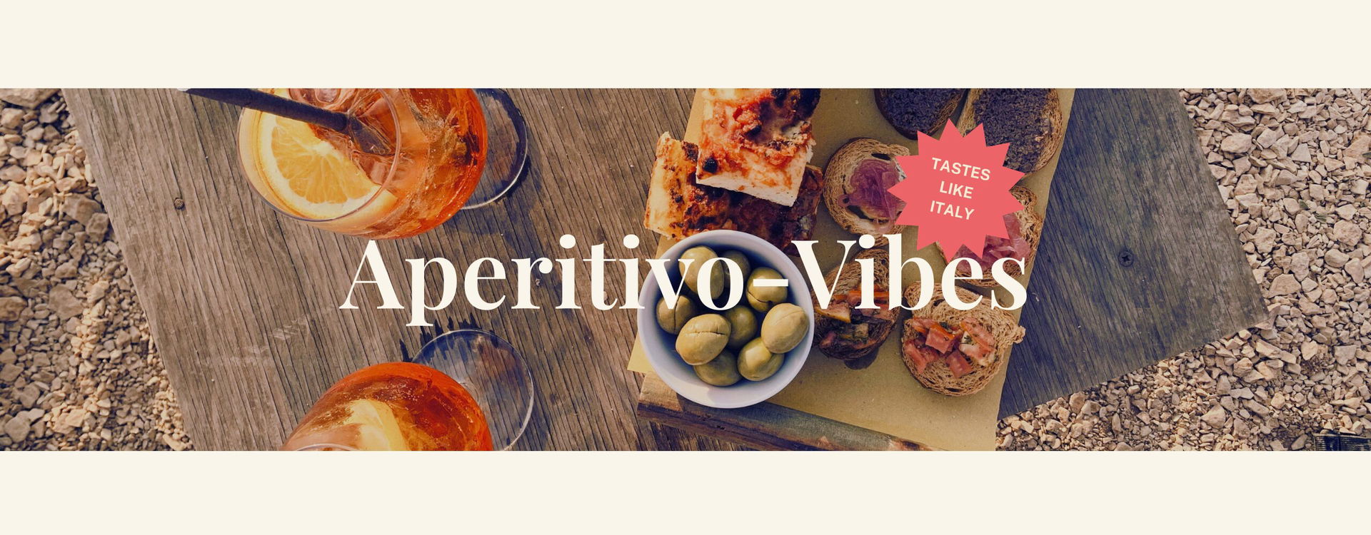 Antipasti-Platte mit Aperol