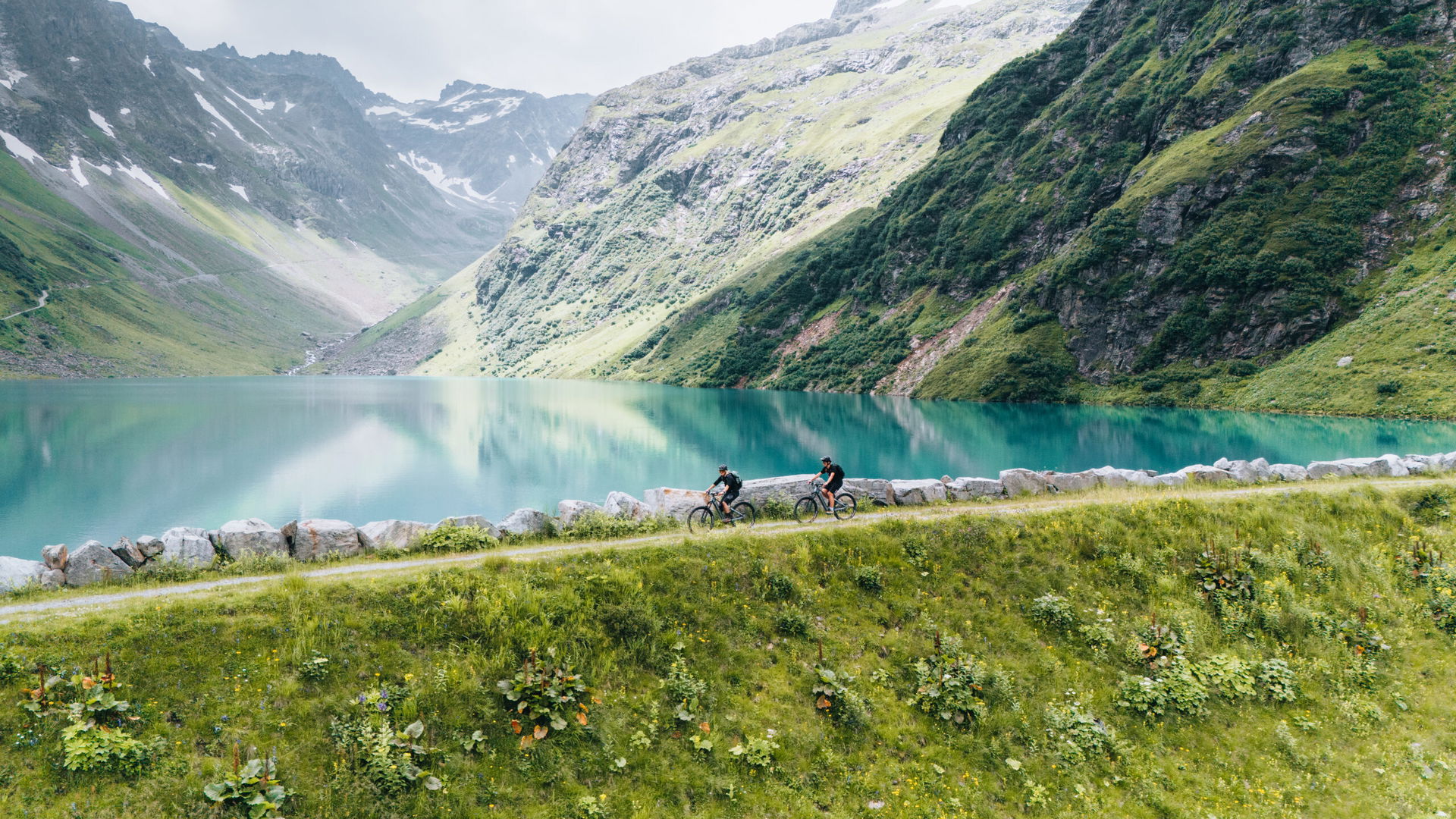 E-Mountainbike-Tour zur Darmstädter Hütte in St. Anton am Arlberg