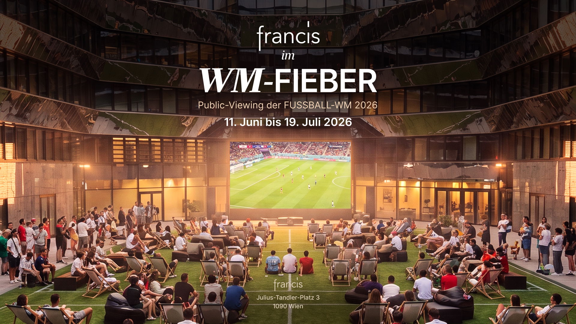 WM Public Viewing Plakat