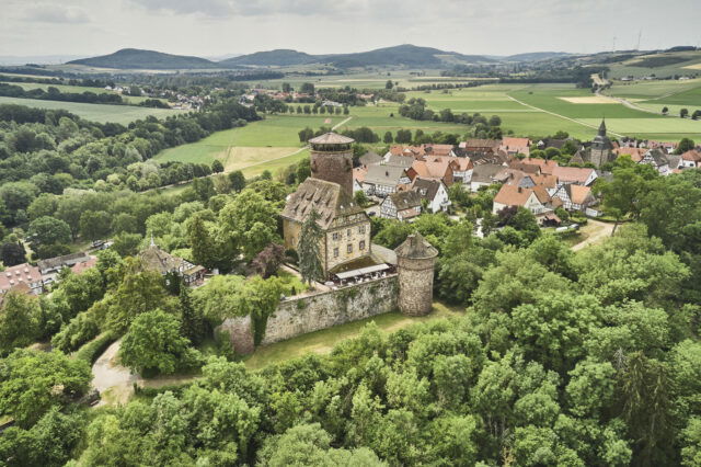 Trendelburg von oben