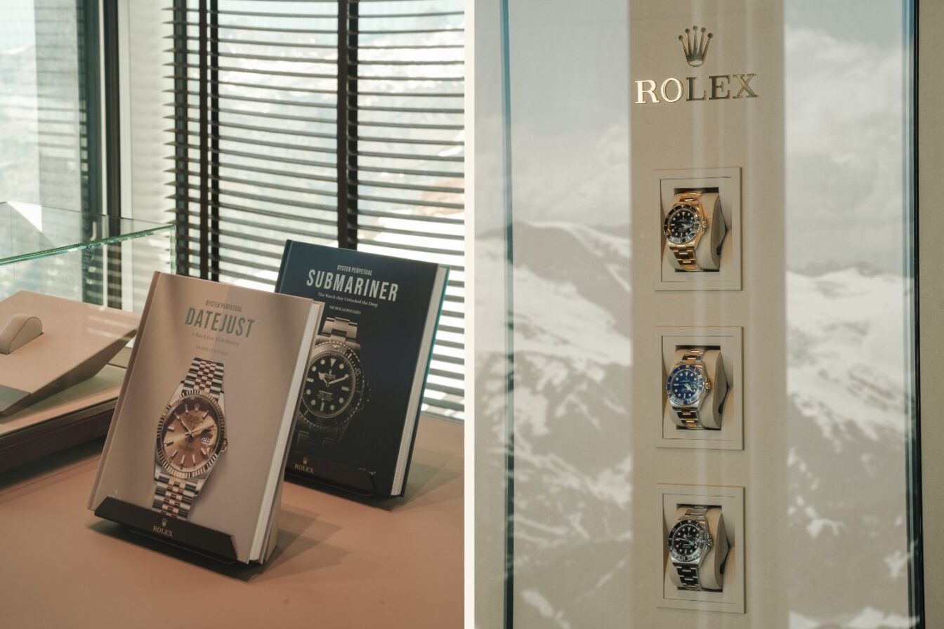 Die höchstgelegene Rolex-Boutique der Welt befindet sich am Titlis Tower in der Schweiz.