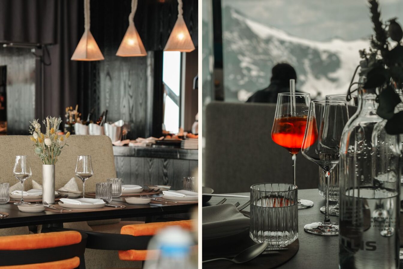 Das Josephs Restaurant im Titlis Tower überzeugt mit Casual Fine Dining. 