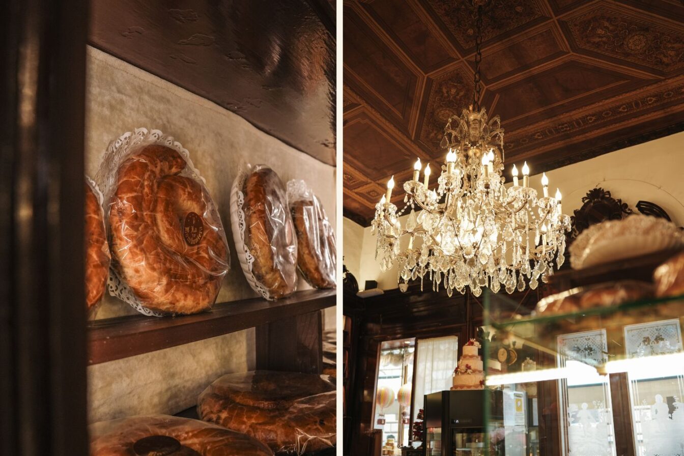 In der Pasticceria La Bomboniera gibt es traditionelles Gebäck aus Triest von Presnitz bis zu Pinza. 