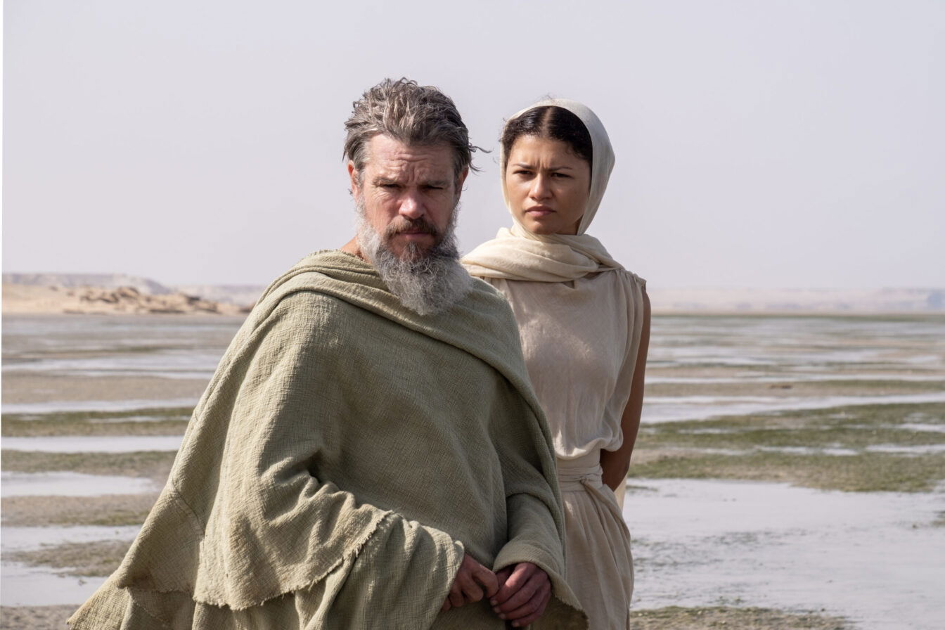 Kritik zum Film: Matt Damon is Odysseus and Zendaya is Athena in THE ODYSSEY, written, produced, and directed by Christopher Nolan.