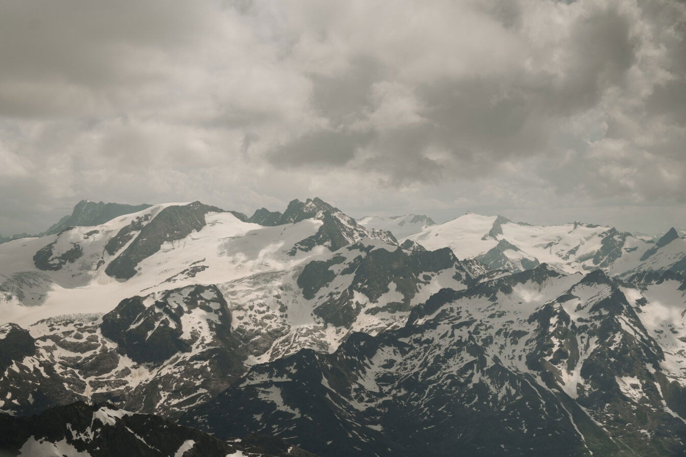Aussicht vom Titlis Tower in der Schweiz.