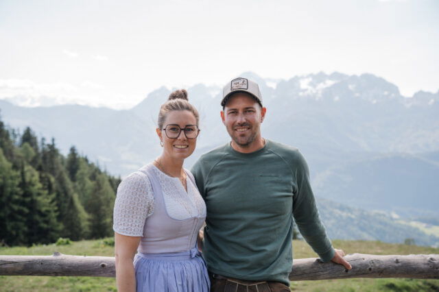 Tina und Stephan von der Stuhlalm in Annaberg im Lammertal, Salzburg