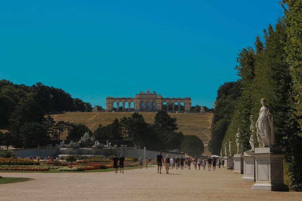 Blick auf die Gloriette