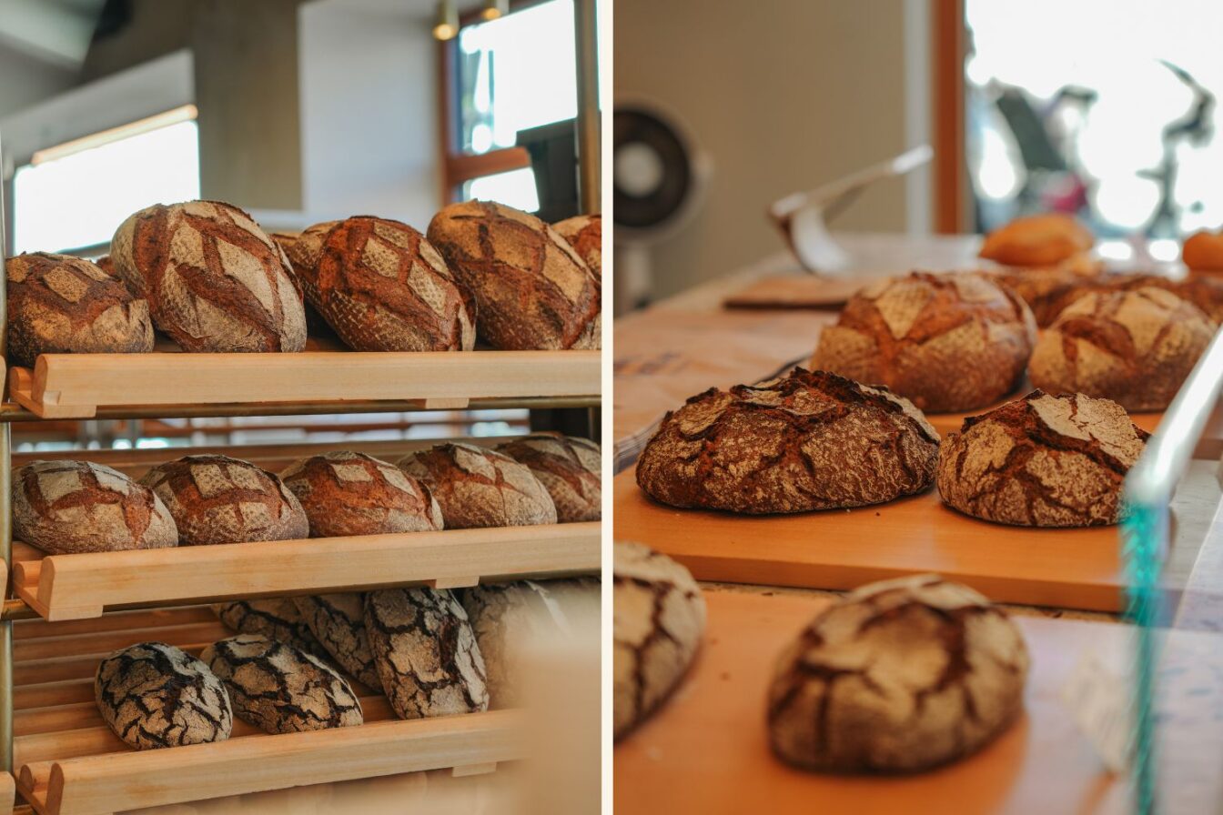 Bei Julius Brantner in München gibt es biozertifiziertes, regional und handgemachtes Brot mit Sauerteig.