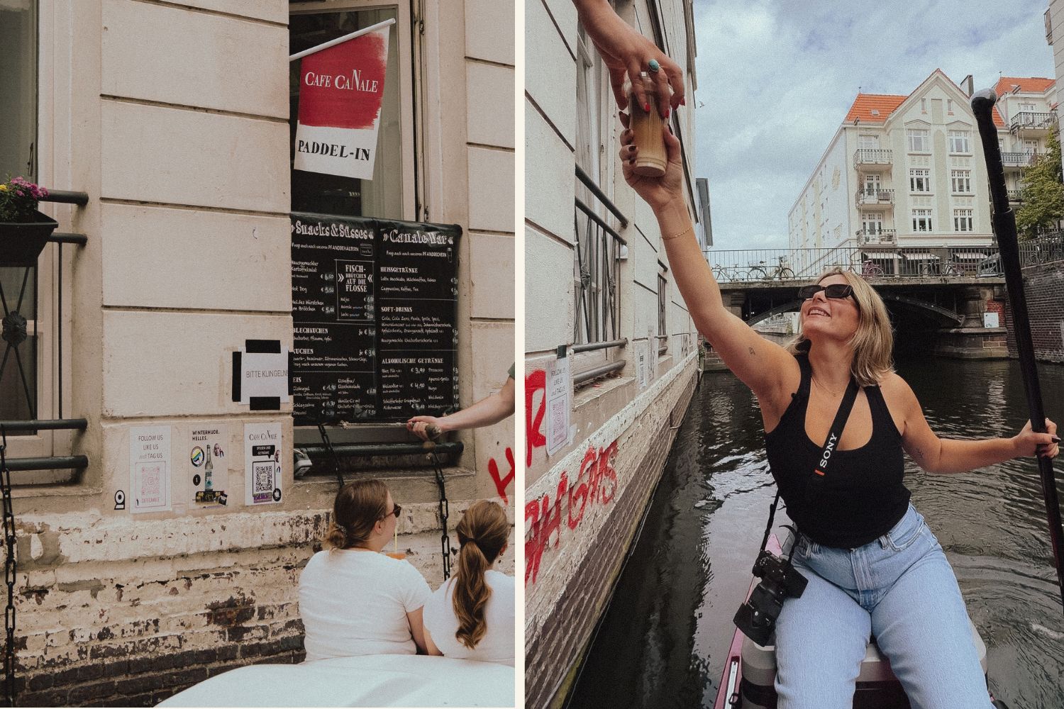 Café Canale in Hamburg