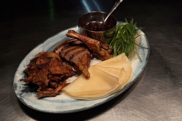das Peking-Gansl im Restaurant Collina am Berg in Wien
