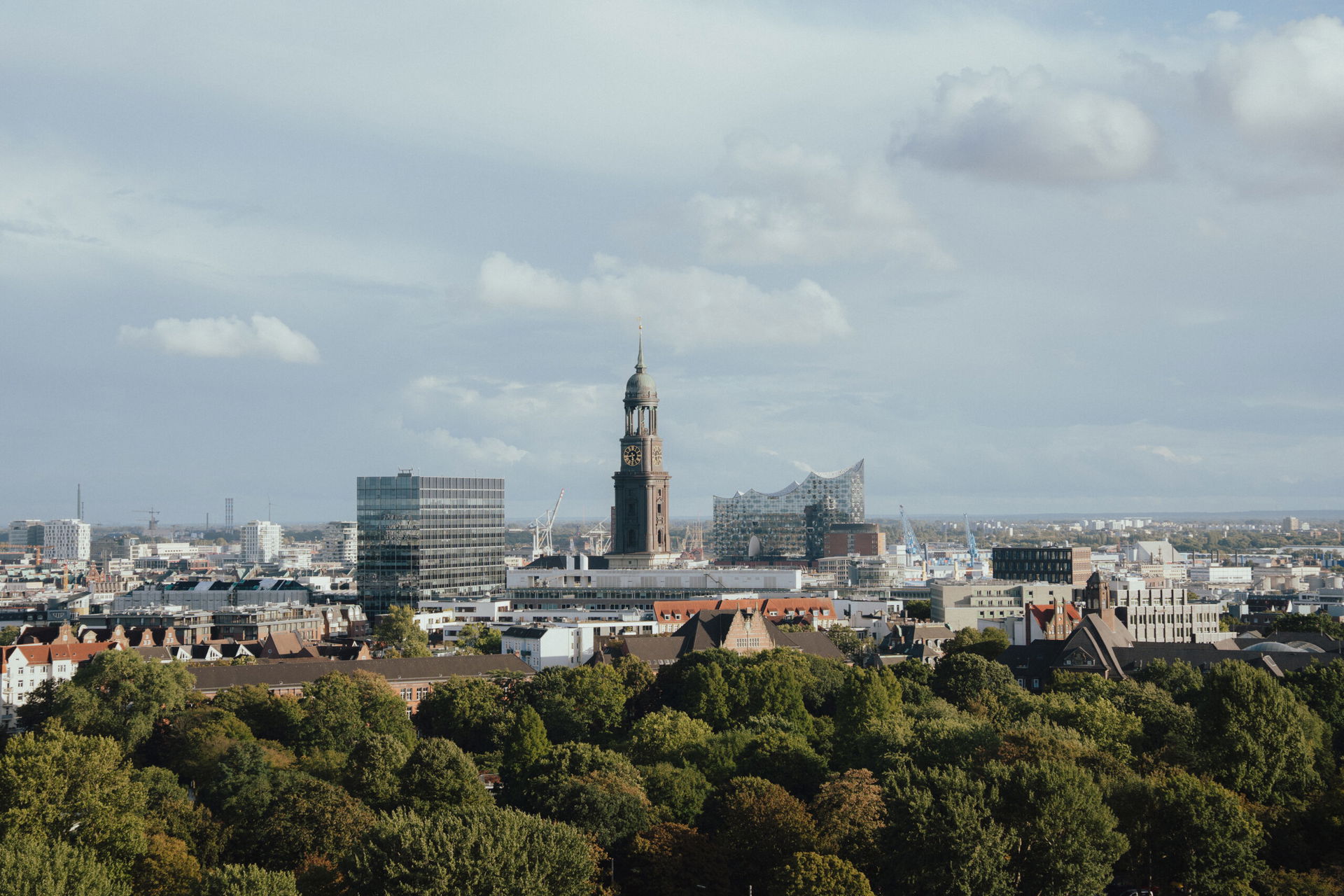 Skyline von Hamburg