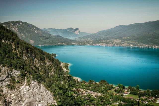 Attersee Panoramaansicht