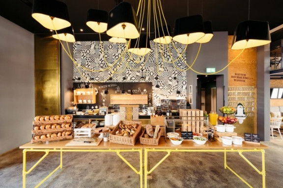 Hotel Schani Wien Hauptbahnhof Frühstück Brunch Buffet