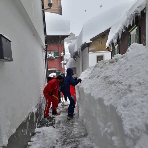Eingeschneit Österreich