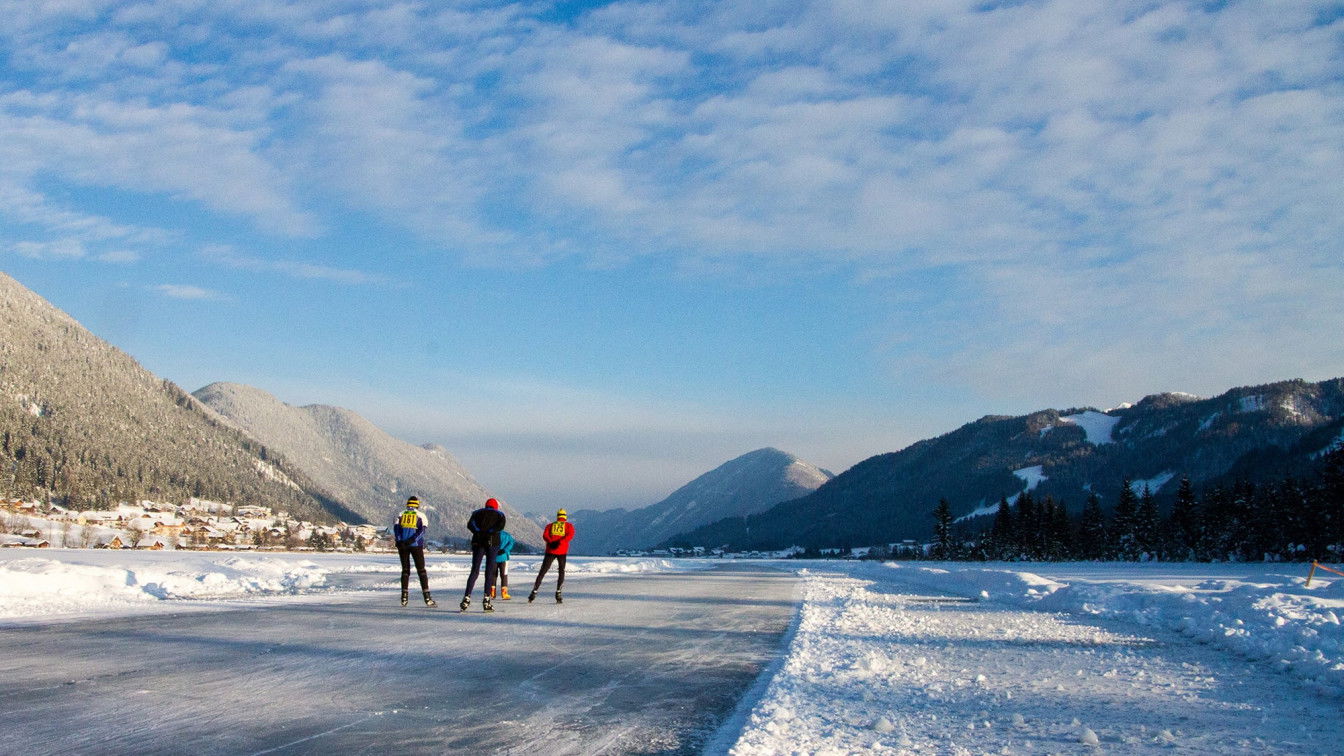 (c) Weissensee Information eislaufen am weissensee