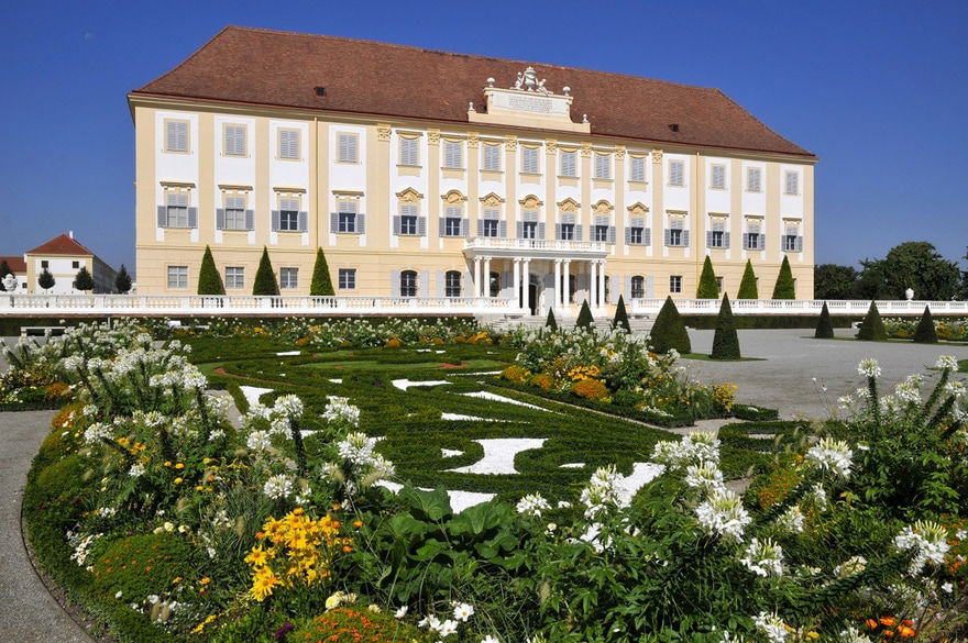 schlossgärten in österreich