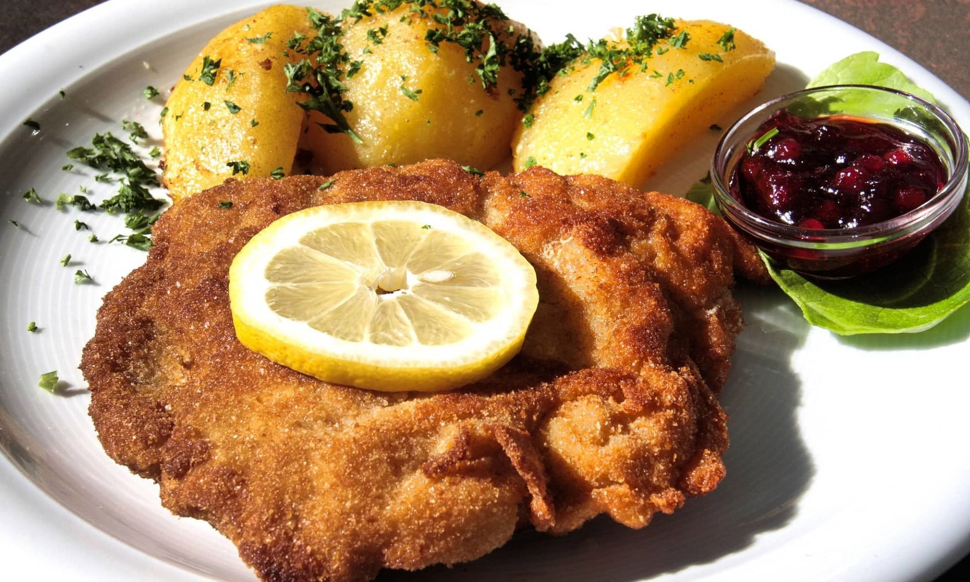 Schnitzel lecker